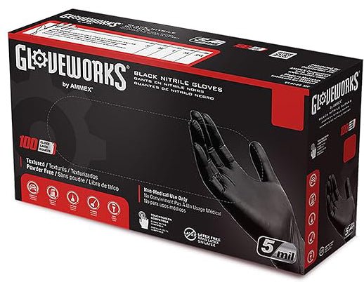 Gloveworks Food Safe Gloves 5-Mil (100 Pack) - Spear Co. Provisions