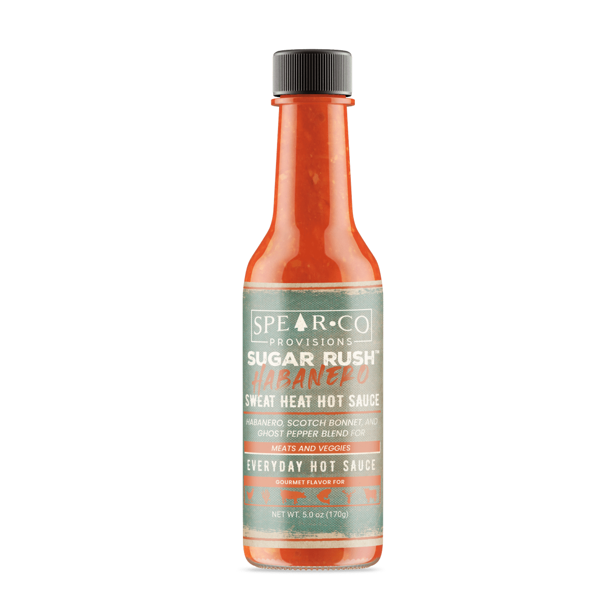 Sugar Rush Habanero™ Everyday Hot Sauce - Spear Co. Provisions